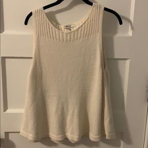 Madewell Sweater Tank Large